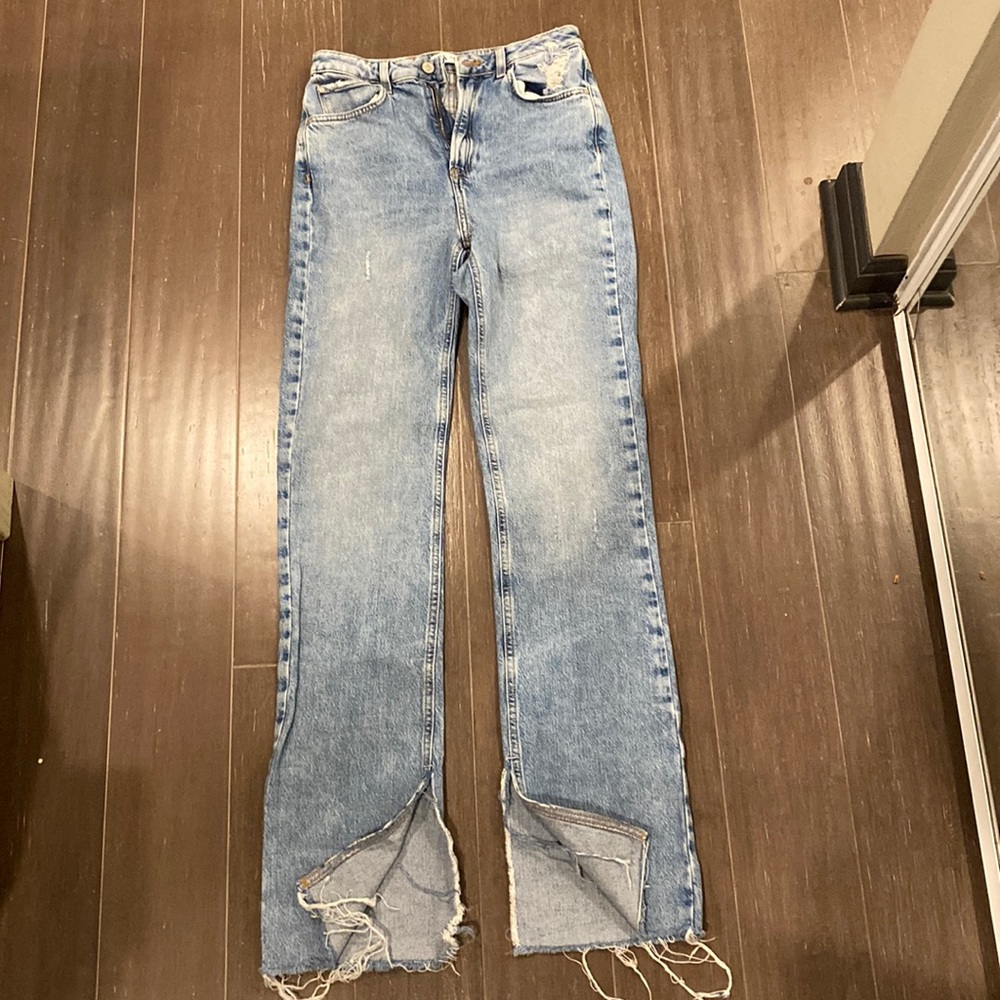 Super high rise jeans